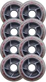 BARBED WIRE 80mm 80a Rollerblade INLINE Wheels 8-Pack