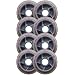 BARBED WIRE 80mm 80a Rollerblade INLINE Wheels 8-Pack