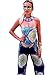Wind Girl Women Tribal Aztec Printed Wide Leg Fold Over Waist Palazzo Jumpsuits