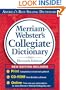 Merriam-Webster's Collegiate Dictionary, 11th Edition thumb-notched with Win/Mac CD-ROM and Online Subscription