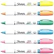 SHARPIE PAINT MARKER KIT WATER BASED GLITTER 6 COLORS EXTRA FINE POINT