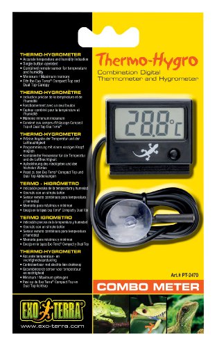 Exo Terra PT2470 Digital Kombination Thermometer / Hygrometer