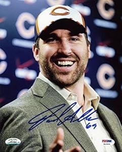Jared Allen Autographed Photograph - 8x10 W Holo & Itp 3 - PSA/DNA Certified - Autographed NFL Photos