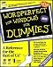 Book Wordperfect for Windows for Dummies