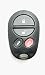 Keyless Entry Remote Fob Clicker for 2005 Toyota Camry Solara With Do-It-Yourself Programming Image