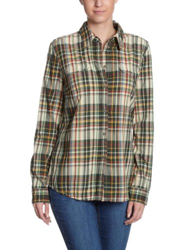 ESPRIT Damen Bluse W21330, Gr. 34, Gr&uuml;n (college green 303) Preisvergleich