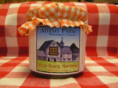 Adams Farm Apricot Orange Marmalade, 9 Oz. Jar by Adams Farm