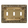 Paisley Triple Switch Wall Plate- Set of 2