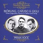 Click here to buy Bj�rling, Caruso and Gigli: Three Legendary Tenors in Opera and Song by  Georges Bizet, Eduardo di Capua, Umberto Giordano, Ruggero Leoncavallo, and Jules Massenet .