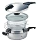 Fissler Blue Point 4-Quart Pressure Cooker/Frying Pan 4-Piece Set