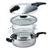 Fissler Blue Point 4-Quart Pressure Cooker/Frying Pan 4-Piece Set