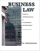 Business Law: Ethical, International and e-Commerce Environment
