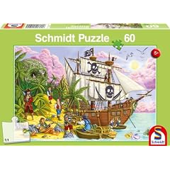 Schmidt Spiele 55522 - Piratenabenteuer, 60 Teile