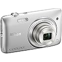 Nikon COOLPIX S3500 20.1 MP Digital Camera with 7x Zoom - Silver (Certified Refurbished)