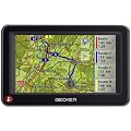 Becker Active 43 Traffic V1 inkl. TMC (10,9 cm Display, Kartenmaterial Europa 43, 3D Ansicht, Becker BestTracks, Becker EasyClick Aktivhalter) schwarz/silber