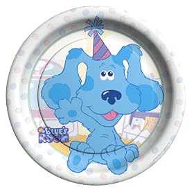 Blue's Clues Room 9 Dinner Plates - 8 Count by Blue's Clues Room