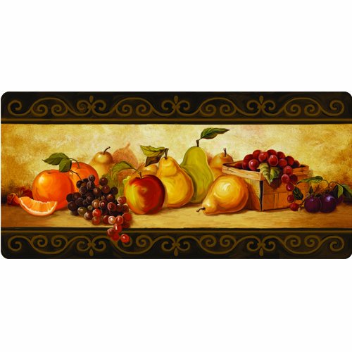 Apache Mills 60-122-0354-20X42 Gourmet Fruit Kitchen Mat, 20-Inch by 42-Inch