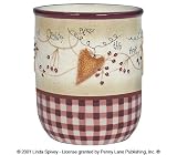 Hearts and Stars Utensil Holder