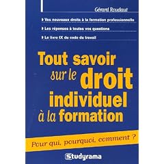 Tout savoir sur le droit individuel � la formation