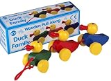 Wooden Pull Along Set Of 3 Ducks Toy