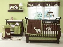 Carter's Elephant 4 Piece Crib Bedding Set, Green
From carter's
