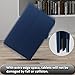 Infiland Premium PU Leather Case Cover for DigiLand 10.1 DL1008M DL1010Q / NeuTab N10 Plus 10.1/ Rotor 10.1/ iDeaUSA CT10/ Elecost OctaTab 10.1/ IRULU X1 Pro Lightning 10.1 Inch Tablet-Navy