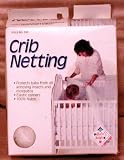 Rosie's Babie's Crib Netting with Elastic Corners %100 Nylon