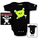 Rockabye Baby! Lullaby Renditions of Pearl Jam + Rockabye Baby 100% Organic Cotton Onesie (Green)