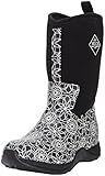 Women's Muck Boots Arctic Weekend Print Black Swirl Insulated Winter 5 M