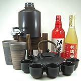 焼酎サーバー還暦祝いセット【送料無料】（祝の赤★黒麹造り芋焼酎720ｍｌ、還暦限定　お屠蘇酒　500ml ）