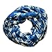 SCARF_TRADINGINC Elephant Infinity Loop Scarf (Denim)