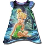 Tinkerbell "Pixie's Thoughts" Ruffled Nightgown for toddlers and girls