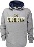 Michigan Wolverines Automatic Fleece Grey Hooded Sweatshirt