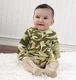 Baby Aspen Big Dreamzzz Baby Camo Layette Set with Gift Box, Tan, 0-6 Months