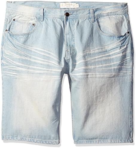 Akademiks Men's Big-Tall Big and Tall Storm Denim Short, Vintage, 50