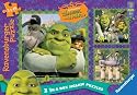 Shrek the Third - 3 Puzzle in a Box (49 pieces each)