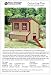 5'x6' Chicken Coop / Hen House Plans, Saltbox Roof Style (How to build a backyard chicken coop, design # 90506S)