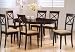 Kitchen & Housewares : Oval Dining Table With Cappuccino Finish