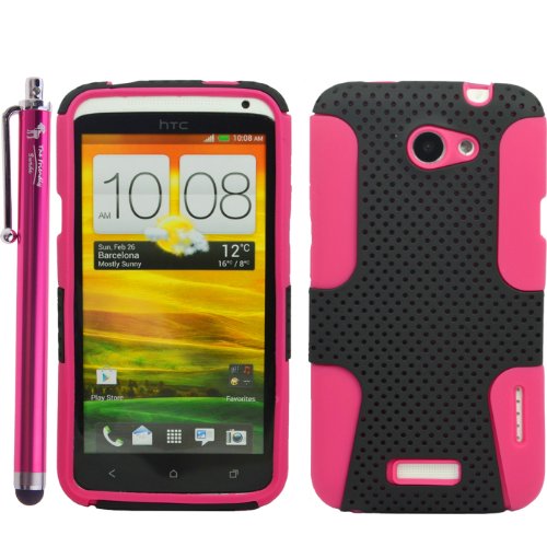 2 in 1 Hybrid Silicone Snap-on Case Cover Skin