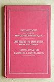 Instructions for the practical working of traction engines and road rollers