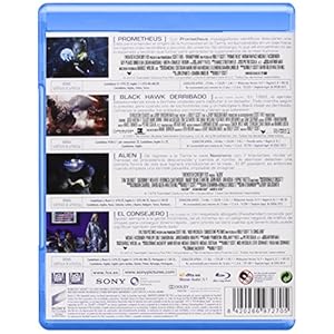 Pack Ridley Scott: Prometheus + Black Hawk Derribado + Alien + El Consejero [... *** Europe Zone ***
