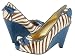 Womens Naughty Monkey 'Nookie' Wedge Peep Toe