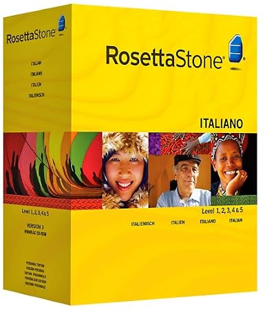 Rosetta Stone Version 3: Italian Level 1, 2, 3, 4 & 5 with Audio Companion (Mac/PC)