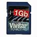 Vivitar 1GB Secure Digital Memory Card