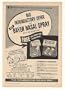 1957 Bayer Nasal Spray Trade Print Ad