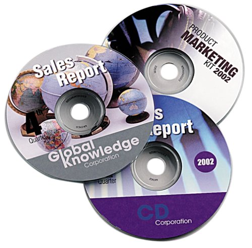 Fellowes Neato Matte CD/DVD Labels (Model 99945, 300-Count)
