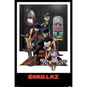 1art1 - 50506 - Poster - Gorillaz - Plastic Beach - 91 X 61 cm