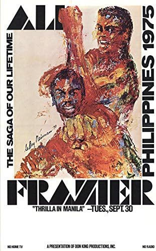 Leroy Neiman - Ali - Frazier Offset Lithograph