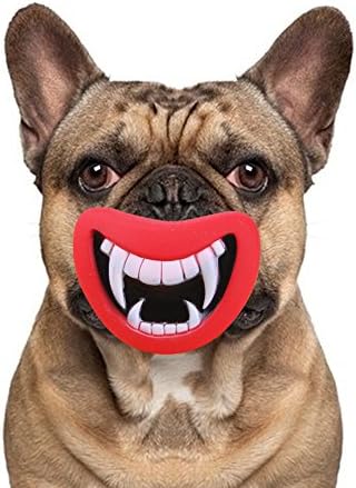 Best Seller !! New Durable Safe Funny Squeak Dog Toys Devil's Lip Sound Dog Playing/Chewing Puppy Make The Dog Happy