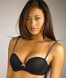 Betsey Johnson Intimates Strapless Stretch Mesh Bump Bra